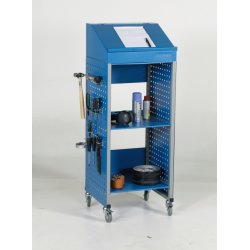 Mobil verkstadsvagn 1080x490x445 Blå