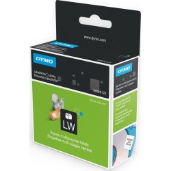 Dymo LW diskettetikett, 54x70 mm