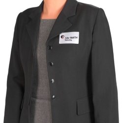 Avery L4785-20 namnetiketter, 80x50 mm, textil