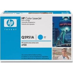 HP 643A/Q5951A lasertoner, blå, 10 000 s