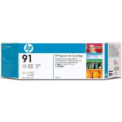 HP nr 91/C9466A bläckpatron, ljusgrå, 775 ml