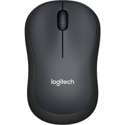 Logitech M220 Silent mus, antracitgrå