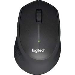 Logitech M330 Silent Plus mus, antracitgrå