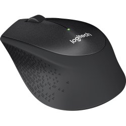 Logitech M330 Silent Plus mus, antracitgrå
