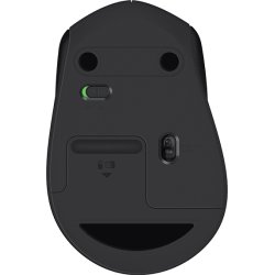Logitech M330 Silent Plus mus, antracitgrå