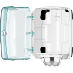 Tork M2 Dispenser Aftørringspapir, turkis/hvid