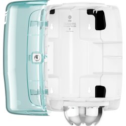 Tork M2 Dispenser Aftørringspapir, turkis/hvid