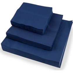 Pappersservett 2-lags 33x33 cm Blå 100 st