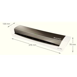 Lamineringsmaskin Leitz iLAM Home Office A3 Vit/Gr