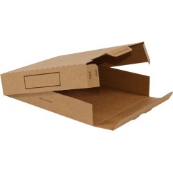 Arkivbox A4, brun, 323x235x58 mm