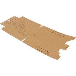Arkivbox A4, brun, 323x235x58 mm