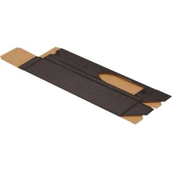Vinkartong 1 flaska Wellpapp Svart