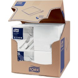 Tork Frokostservietter, 2-lags, hvid, 200 stk.