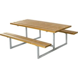 Plus Basic bord-bænkesæt, Lærk