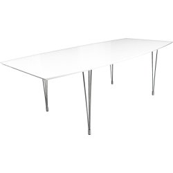 Thor konferensbord 240x110/90, vit