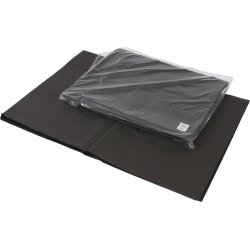 Silkespapper 50x75 cm, svart, 480 ark
