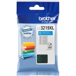 Brother LC3219XLC XL blækpatron, blå, 1500s