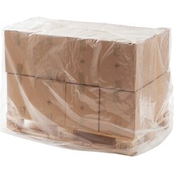 Pallhuv för 1/2 pall, klar, 860x315x1300 mm