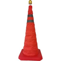 Varningskon med ljus Zmartgear Röd