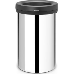 Brabantia Open Top Bin 60 liter, blank stål