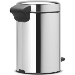 Brabantia Pedalspand 3 L, brilliant steel