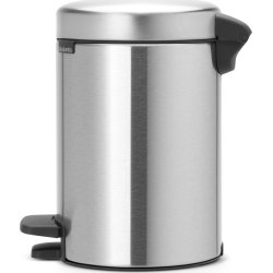 Brabantia Pedalhink 3 L, matt steel