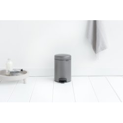 Brabantia Pedalhink 3 L, platinum
