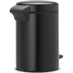 Brabantia Pedalhink 3 L, matt black