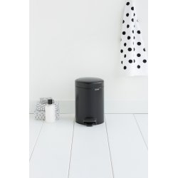 Brabantia Pedalhink 3 L, matt black