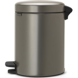Brabantia Pedalhink 5 L, platinum