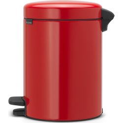 Brabantia Pedalspand, 5 L, passion red