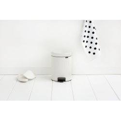 Brabantia Pedalhink 5 L, white