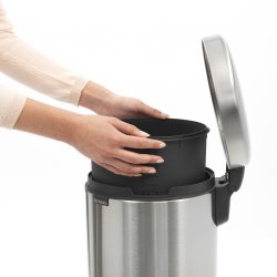 Brabantia Pedalhink, 12 L, matt steel FPP