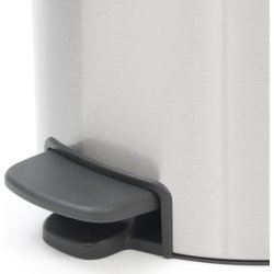 Brabantia Pedalhink, 12 L, matt steel FPP
