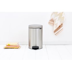 Brabantia Pedalhink, 12 L, matt steel FPP