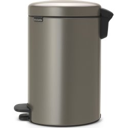Brabantia Pedalhink 12 L, platinum