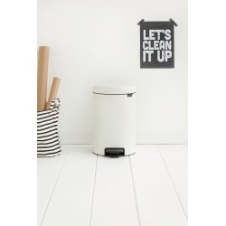 Brabantia Pedalhink 12 L, white