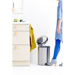 Brabantia Pedalhink, 20 L, matt steel FPP