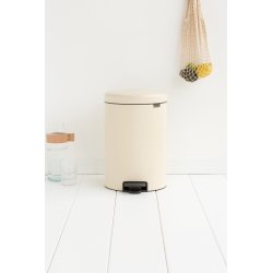 Brabantia Pedalspand, 20 L, almond