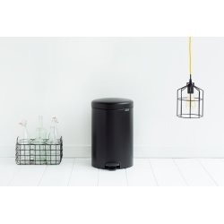 Brabantia Pedalhink 20 L, matt black