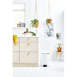 Brabantia Pedalhink 20 L, white