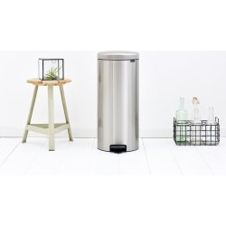 Brabantia Pedalhink 30 L, matt steel