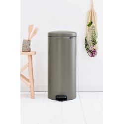Brabantia Pedalhink 30 L, platinum