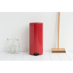 Brabantia Pedalspand, 30 L, passion red