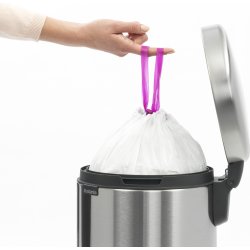 Brabantia Pedalhink 12 L, matt black