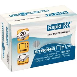 Häftklammer Rapid Strong 21/4, 5000 st