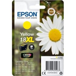Bläckpatron Epson 18XL Gul 450 sidor
