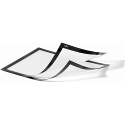 Durable Duraframe Magnetic A4 Plus, svart, 2 st.