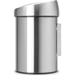 Brabantia Touch Bin 3 L för väggen, matt steel FPP