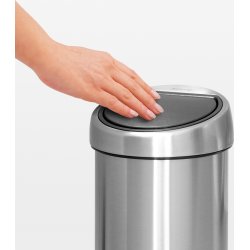 Brabantia Touch Bin 3 L för väggen, matt steel FPP